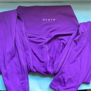 Purple NVGTN leggings